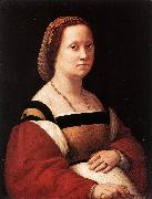 RAFFAELLO Sanzio Portrait of a Woman (La Donna Gravida) drty France oil painting reproduction